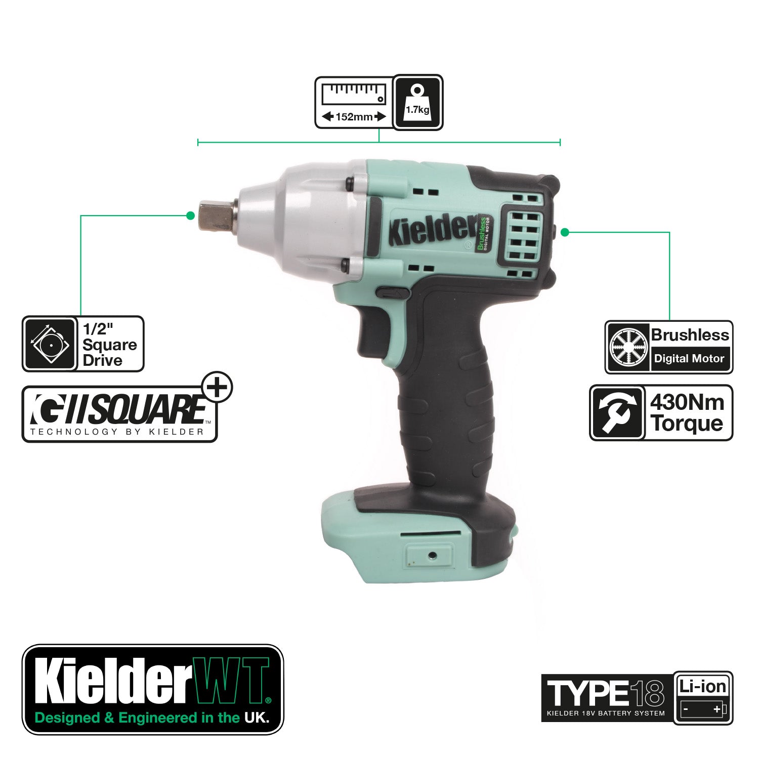 Kielder 2024 impact wrench